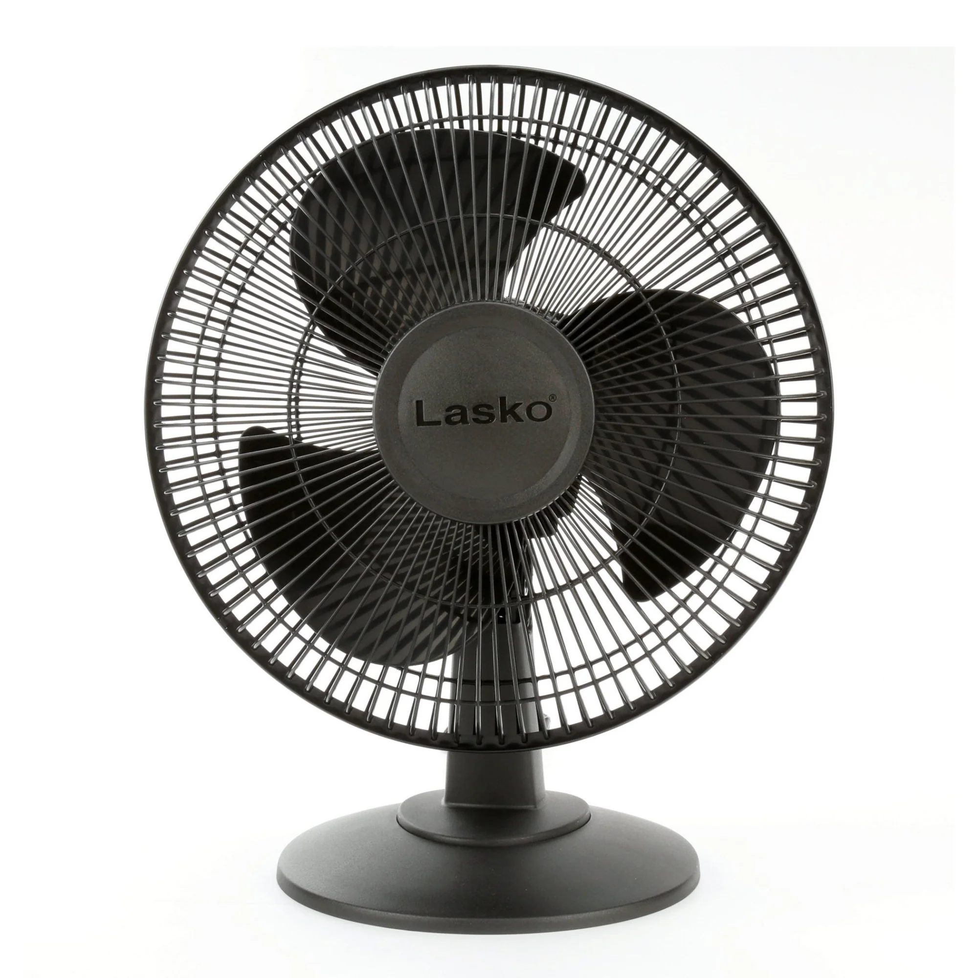 Lasko 12" 3-Speed Oscillating Table Fan with Tilt-back, 2017, Black - Image 3