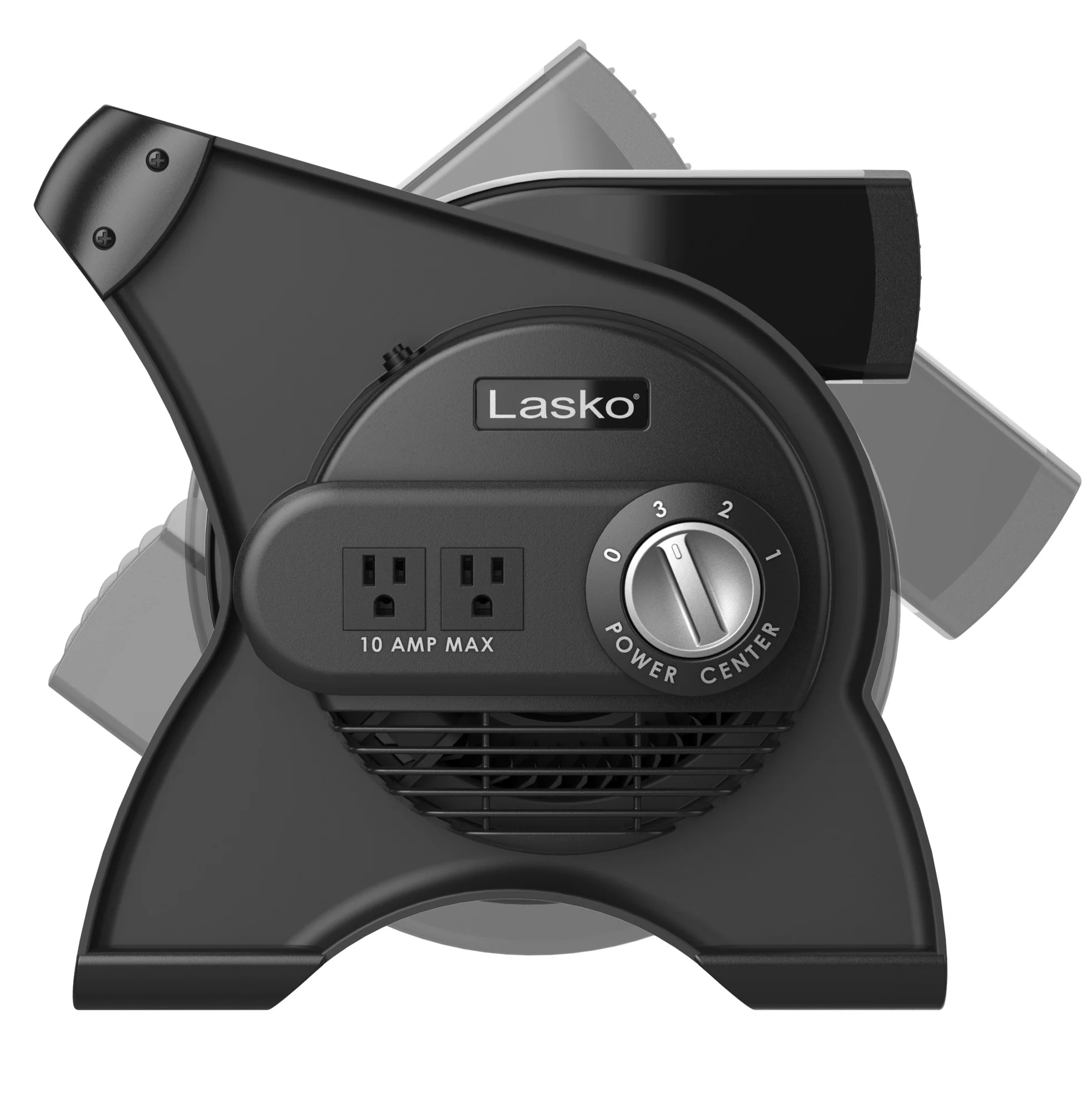 Lasko 12" Pivoting Pro High Velocity Utility Blower Fan with 3 Speeds, U12104, Gray - Image 10