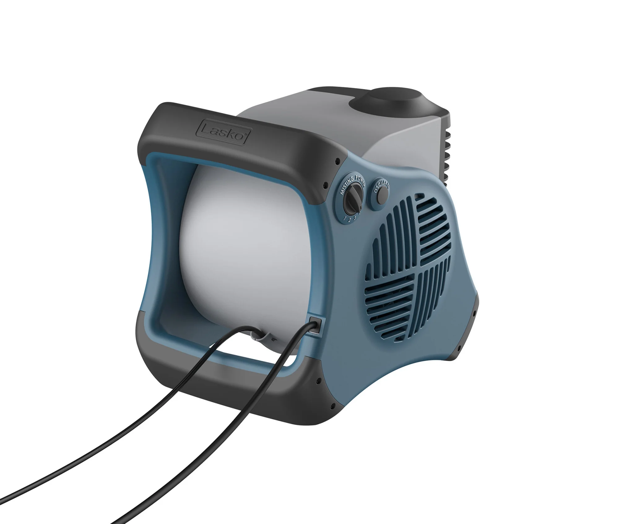Lasko 15" Pivoting Misto Outdoor Misting Fan with GFCI Cord and 3 Speeds, 7054, Blue - Image 11
