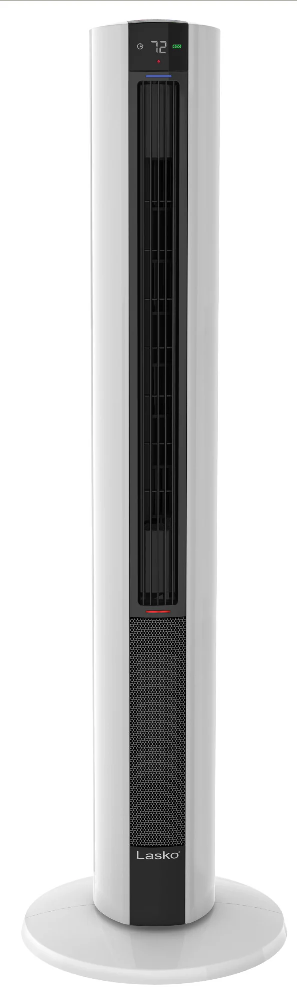 Lasko 1500W Electric All Season Tower Fan & Space Heater with Timer and  Remote, FH500, White - Image 9