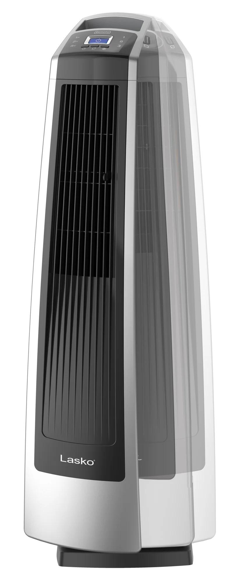 Lasko High Velocity Tower Fan with Remote Control, U35115, Silver/Black - Image 11